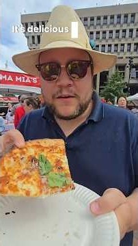 What I ate at the Boston Pizza Festival #pizza #onebite #fyp #food #review #fyp