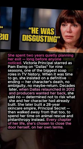 🤍 Victoria Principal's Real Lesson About Letting Go
