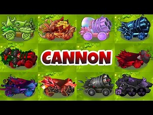 PVZ 1 Fusion 3.2 Challenge - All CANNON Plants Fusion Mod Vs Obsidian Gargantuar - Who Will Win?