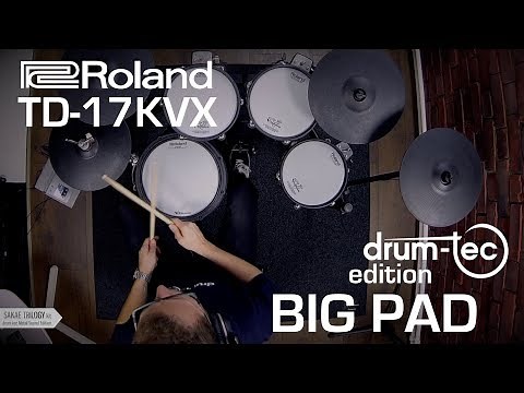 Roland TD-17 KVX electronic drumkit drum-tec edition Big Pad with PDX-100