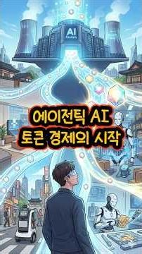에이전틱 AI, 토큰 경제의 시작 #인공지능 #토큰경제 #데이터센터 #에이전트 #토큰