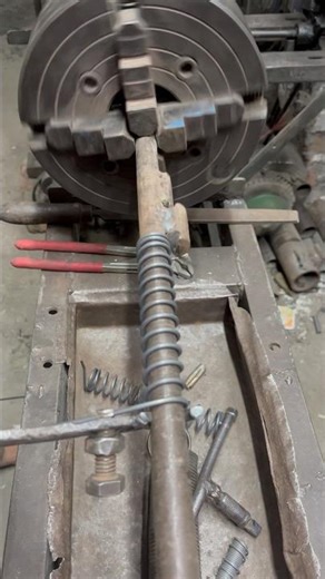 Making a simple long spring #shortvideo #short