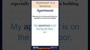 Apartment Meaning Apartment in a Sentence Most common words in English shorts