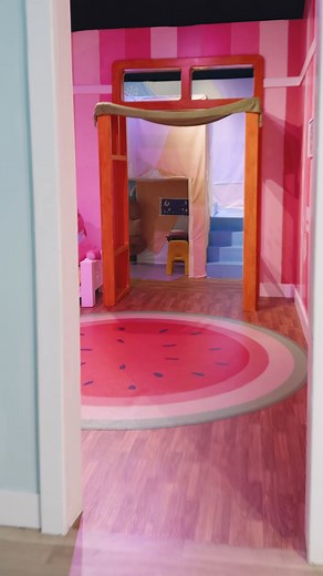 Bluey x CAMP now in Philadelphia! CAMPers will step through our Magic Door and into Bluey’s house to explore, laugh, and play Bluey’s favorite games – for real life. | Camp Stores