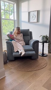 Here to support ALL the moments - big and small. ✨ Featured: ✅ Overflow Performance Fabric Dual Power Recliner #MyAshleyHome #AshleyFinds #HomeDecor #InteriorDesign #FurnitureDesign #Recliner #LivingRoomInspo #HomeComfort #ModernLiving | Ashley
