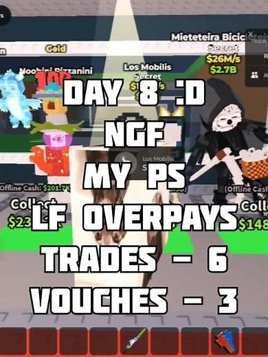 Overpays needed 👀 #roblox #ngf #shorts #stealabrainrot #trading