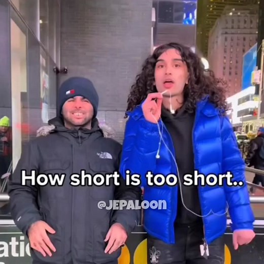 Jepaloon (@jepaloon) - David's Height Revealed in Hilarious NYC Interview