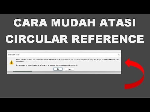 Cara Mengatasi Circular Reference di Excel | Belajar Excel - excel el