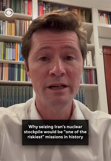 How hard would it be to remove or destroy Iran's nuclear stockpile? President Trump has said eliminating the country's nuclear weapons capability is a key objective of his military campaign against Iran. CBS News national security analyst Aaron MacLean explains why an operation to move or destroy the highly enriched uranium would be one of the riskiest special operations missions ever attempted. #iran #military #militarytiktok #middleeast #trump