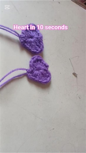 Easy crochet heart for beginners step by step #crochet #crochetforbeginners #crochetheart