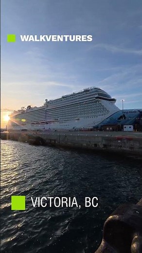 Norwegian Bliss at Ogden Point in Victoria, BC [4K]