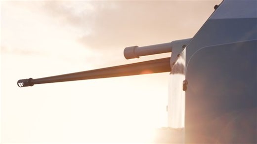 Engage... BOOM! 💥 Have you heard about the weapon system onboard the Harry DeWolf class ships? Learn more about the 25mm BAE Mk 38 machine gun system with our Royal Canadian Navy members aboard HMCS Max Bernays! From target acquisition to high-burst firing, this gyro-stabilized weapon system offers high accuracy in any sea state. | Canadian Armed Forces