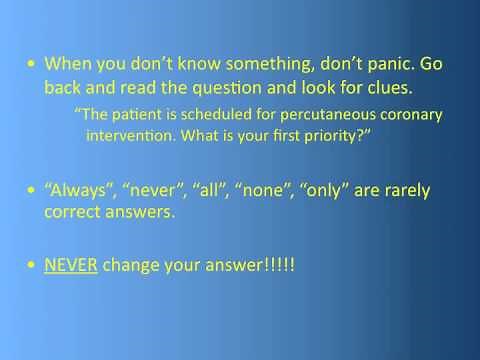 Test Taking Tips for Nursing Students