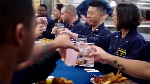 Kitchen operations preparing seventeen thousand meals daily