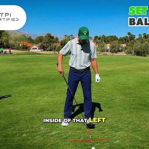 The Exact Ball Position for Maximum Distance #Golf #GolfDrills #GolfTips #pga #tpi #teamtaylormade