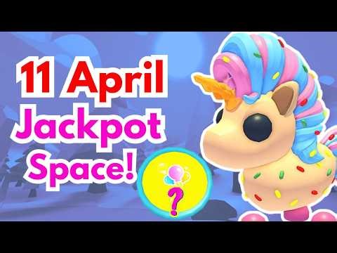 Today's Jackpot Location 11 April in Adopt Me Sugarfest!