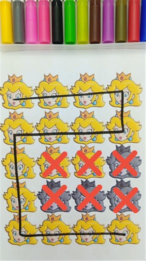 The Super Mario Galaxy Movie Paper art Game DIY Easy Paper Game Idea#supermariogalaxy#puzzle
