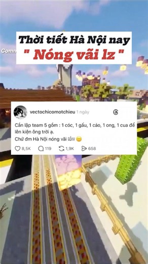 Thời tiết chỗ bạn hôm nay như thế nào #reels #memes #threads #funny