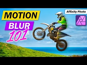 How to Create Motion Blur in Affinity Photo