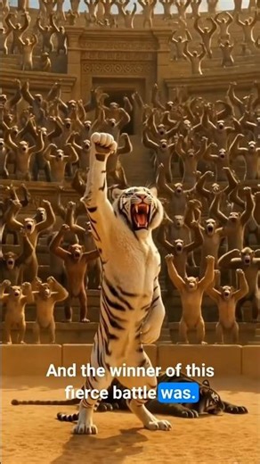 Epic Tiger Fight 🐅 Black vs White Tiger – Insane Jungle Battle! #animals #usaviral