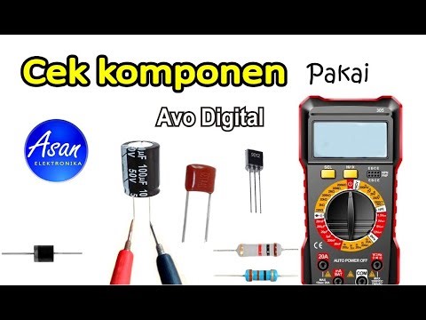 How to Check Components Using a Digital Avometer by #asan