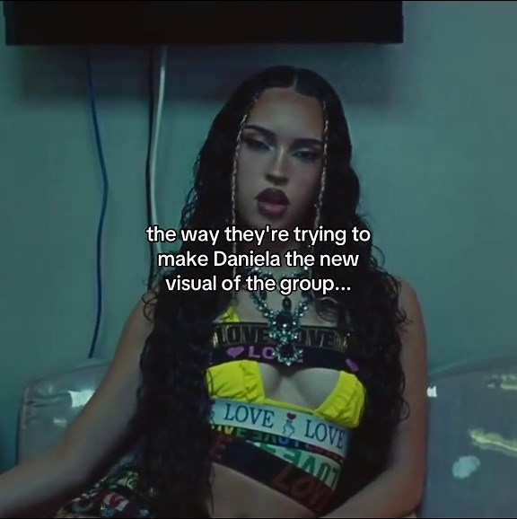 oh manon you're fading.... #daniela #fyp #katseye #manon #visual pinky up music video out now