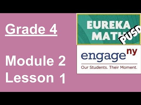 EngageNY Grade 4 Module 2 Lesson 1