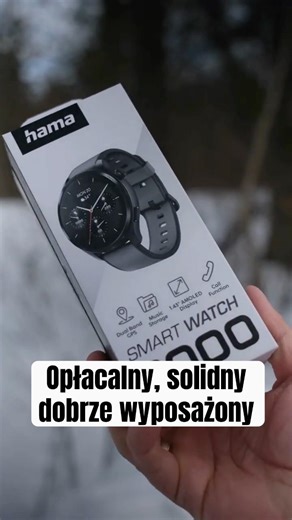 An affordable smartwatch for training and everyday wear? Check out the Hama 9000!