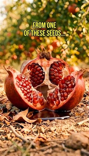One Ruby Seed Becomes a Whole Tree 🌰 Pomegranate Life Cycle