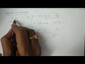 Method of Moments - BSc Statistics