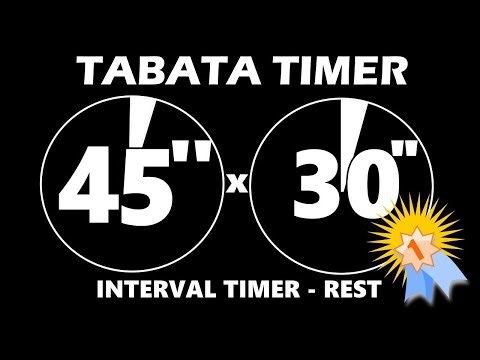 tabata timer 45/30