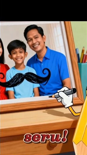 Si Pensil Bikin Onar di Rumah