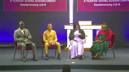 Panel Discussion: Breaking Barriers to Spiritual Progress, Led by Mr. Pius Mbigha Featuring: Bro. Richard Mensah, Dr. Ruth Okorafor, Lady Theresah Donkor | Kenneth Tah