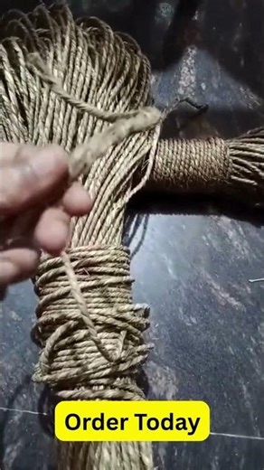 Natural Jute Rope 😳 Strong Eco Friendly Multipurpose Rope for Home & Farming Use
