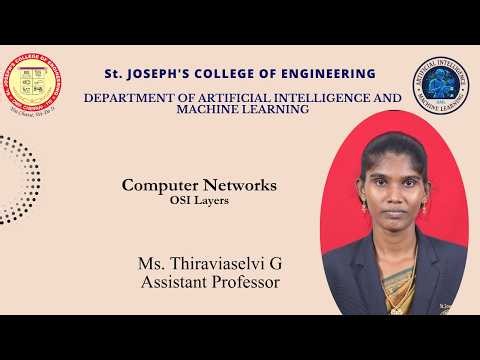 OSI Layers | Computer Networks | Thiraviaselvi G