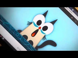 Patchwork Pals: The Cat is Sad 🐈😢 and Meets Raccoon,🦝 Walrus,🦦 and Otter.🦦