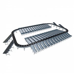 [Hot Item] Warehouse Automated Mail E-Commerce Sorting Machine High-Speed Weight Parcel with Conveyor Belt Sorting Conveyor Line