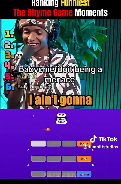 Rhyme Game Freestyle: Baby Chief Do It — Funny Clip