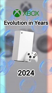 Microsoft XBOX Evolution in Years (2024-2001) #microsoft #microsoftxbox #xbox_fp #xboxevolution
