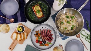 Hestan - ProBond Collection - Professional Clad Stainless Steel Sauce Pan, Induction Cooktop Compatible, 1.5 Quart