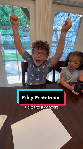 Watch Riley get a huge birthday surprise! #birthday #pentatonix #firstconcert