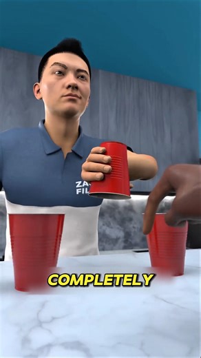 The Invisible Water Trick 🤯 #shorts