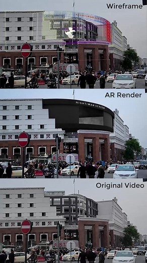 AR Visualization Proposal for 3D Corner Screen in Bazari Nishtiman, Erbil