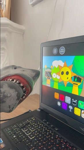 SGB Short: Shark Puppet Dances To Sprunki Beats! #shorts