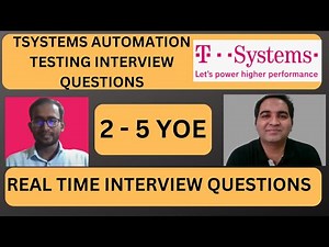 T Systems Interview Questions | Real Time Interview Questions and Answers