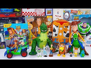 Unboxing and Review of Disney Pixar Toy Story Toys! Woody, Buzz Lightyear and Jessie!