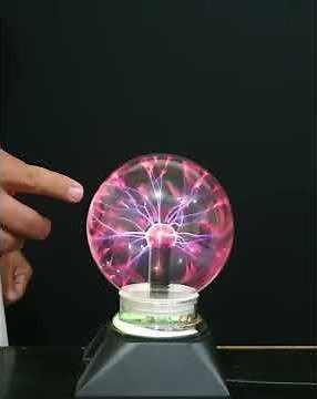 Plasma ball - how it works.