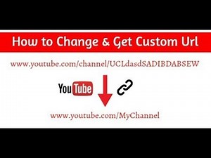 How to Change Youtube Channel URL Link - Claim, and Get Custom Url Link 2017