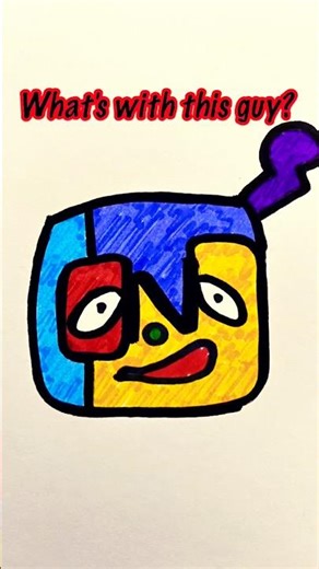 【ASMR】 Drawing Character N2.0 in 60Sec #drawing #asmr #art