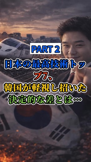 「これならパクれるだろ」日本の最高技術トップ7韓国が軽視し招いた決定的な差とは...#海外の反応